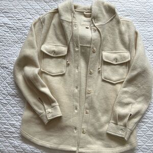 Thread & Supply Cream Teddy Jacket